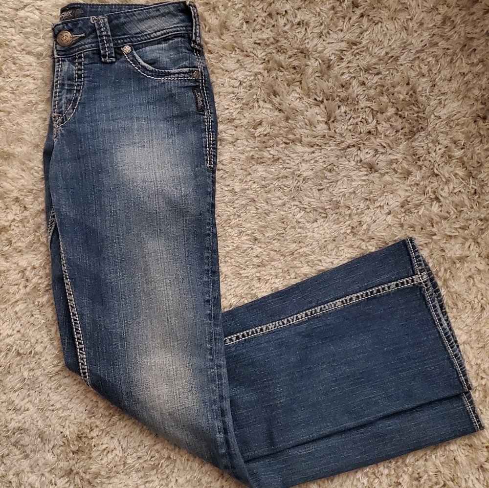 Womens Silvers Suki Boot Cut Jeans